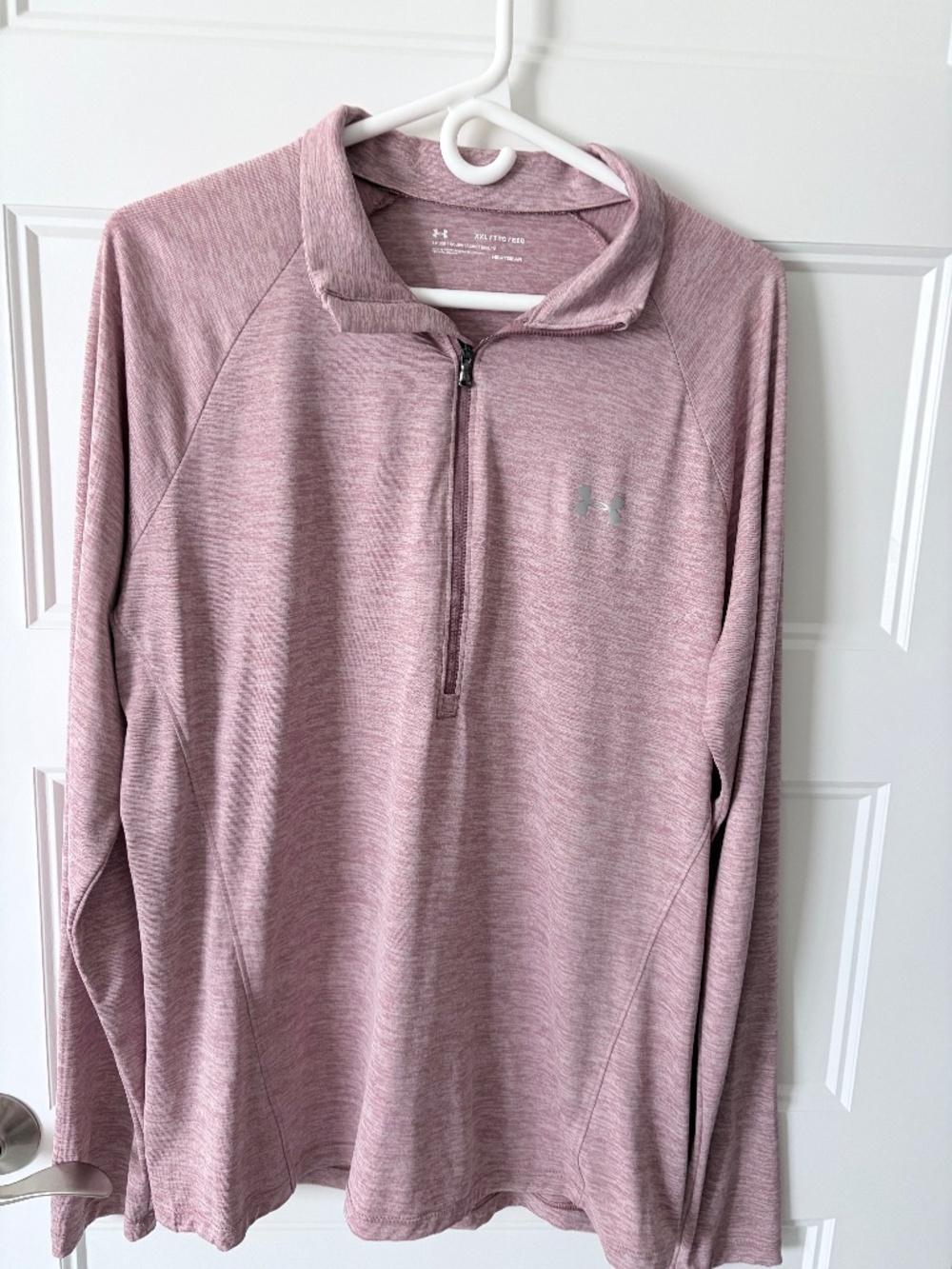 Womens Under Armour 1/4 zip long sleeve top size XXL